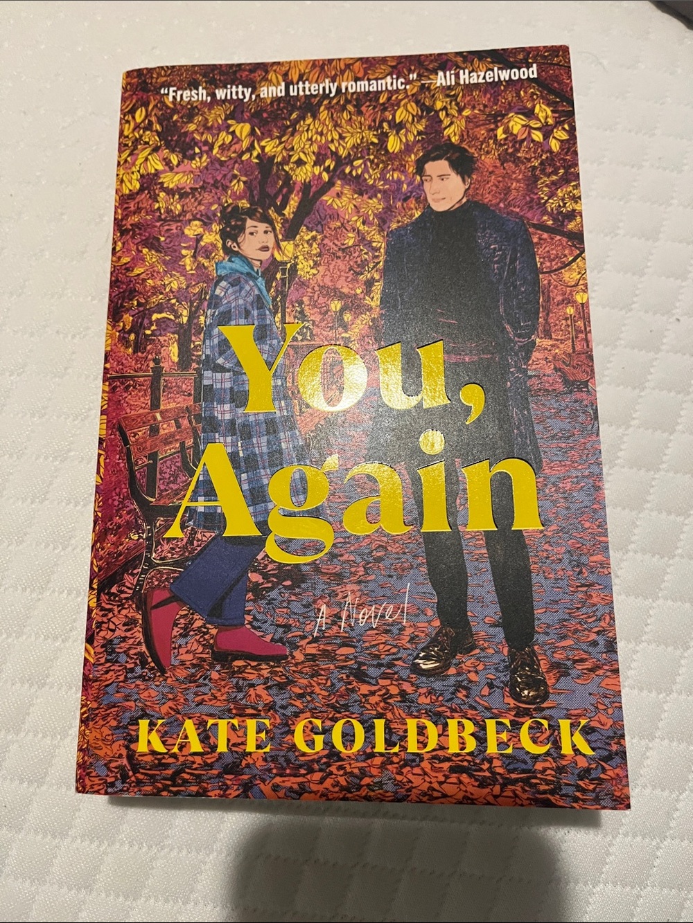 Barnes & Noble You, Again - Yellow, Orange, Red Cover